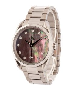 Alternative view of HandMade The Omega Seamaster Aqua Terra Tahiti Mother of Pearl Dial