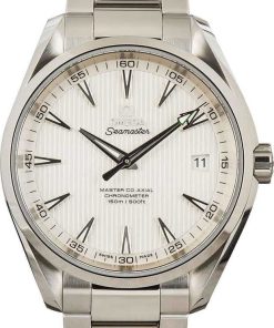 HandMade The Omega Seamaster Aqua Terra 150M Silver Teak Dial