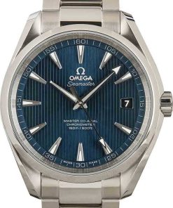 HandMade The Omega Seamaster Aqua Terra Blue Teak Dial