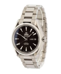 Alternative view of HandMade The Omega Seamaster Aqua Terra Black Annual Calendar Teak Dial