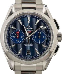 HandMade The Omega Seamaster Aqua Terra Blue GMT