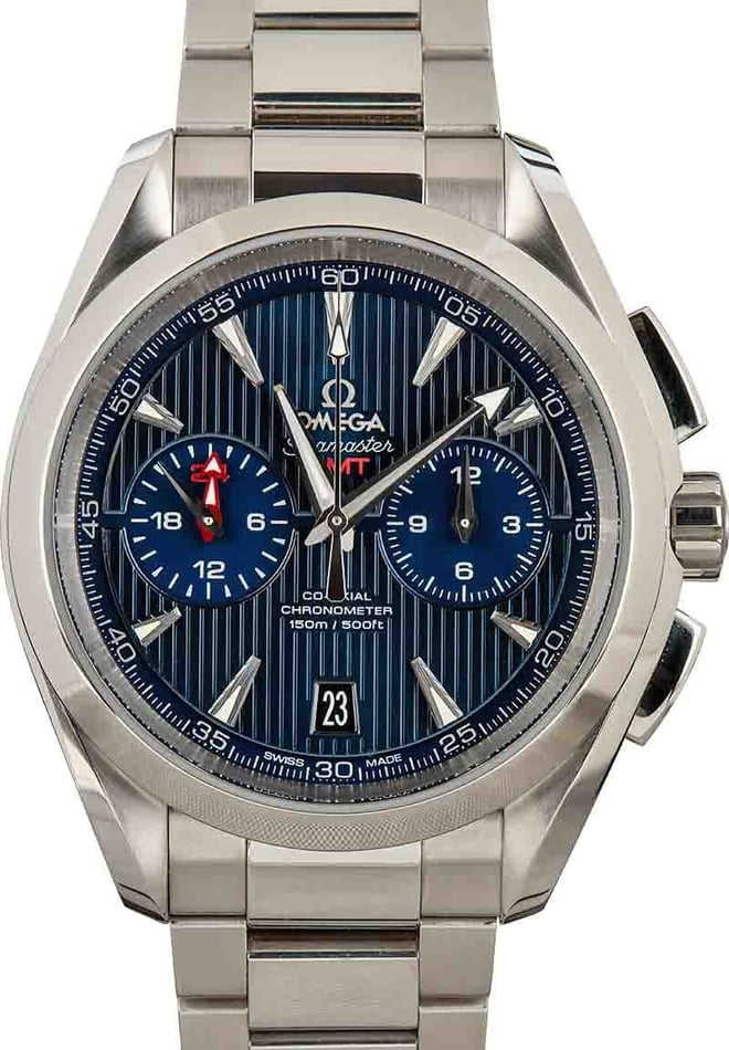 HandMade The Omega Seamaster Aqua Terra Blue GMT