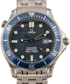HandMade The Omega Seamaster Pro 300M Blue Wave Dial