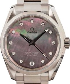 HandMade The Omega Seamaster Aqua Terra Tahiti Mother of Pearl