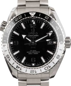 HandMade The Omega Seamaster Planet Ocean 600M Co-Axial GMT Ceramic Bezel
