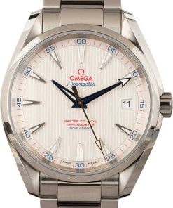 HandMade The Omega Seamaster Silver Aqua Terra