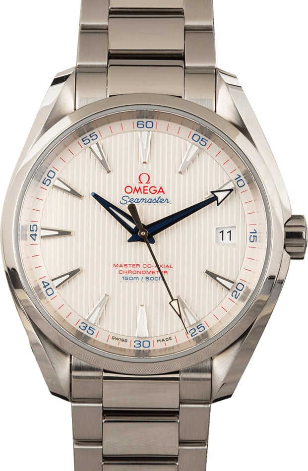 HandMade The Omega Seamaster Silver Aqua Terra