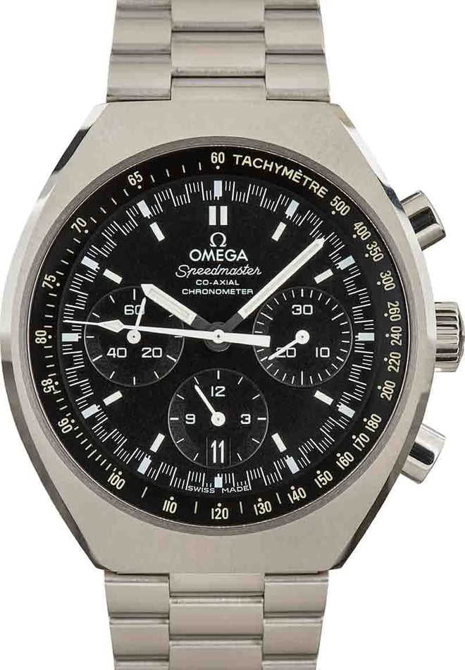 HandMade The Omega Speedmaster Mark II Black Dial