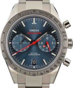 HandMade The Omega Speedmaster '57 Stainless Steel Blue Dial