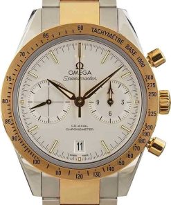 HandMade The Omega Speedmaster '57 Stainless Steel & Yellow Gold