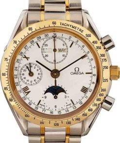 HandMade The Omega Speedmaster Triple Date Moonphase