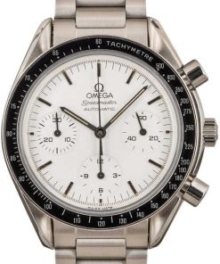 HandMade The Omega Speedmaster Reduced Albino White Dial