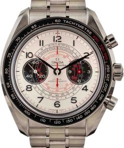 HandMade The Omega Speedmaster Chronoscope Silver Dial