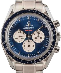 HandMade The Omega Speedmaster Blue Dial