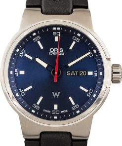 HandMade The Oris Williams Day Date Blue