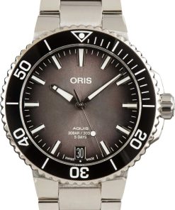HandMade The Mens Oris Aquis Stainless Steel