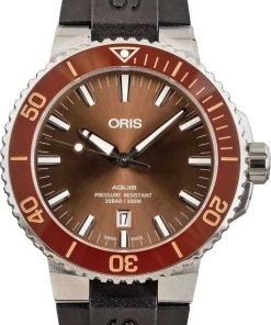 HandMade The Oris Aquis Date Brown Dial & Bezel