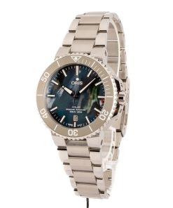 Alternative view of HandMade The Oris Aquis Date Multicolored Dial