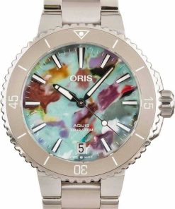 HandMade The Oris Aquis Date Stainless Steel Multicolored Dial