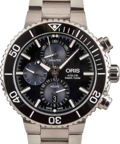 HandMade The Oris Aquis Chronograph Blue Dial