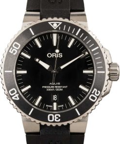 HandMade The Oris Aquis Date Rubber Strap