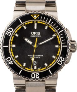 HandMade The Oris Aquis Stainless Steel Black Dial