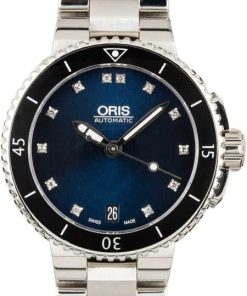 HandMade The Oris Aquis Date Blue Diamond Dial