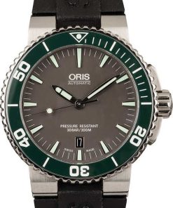 HandMade The Oris Aquis Date Green Timing Bezel