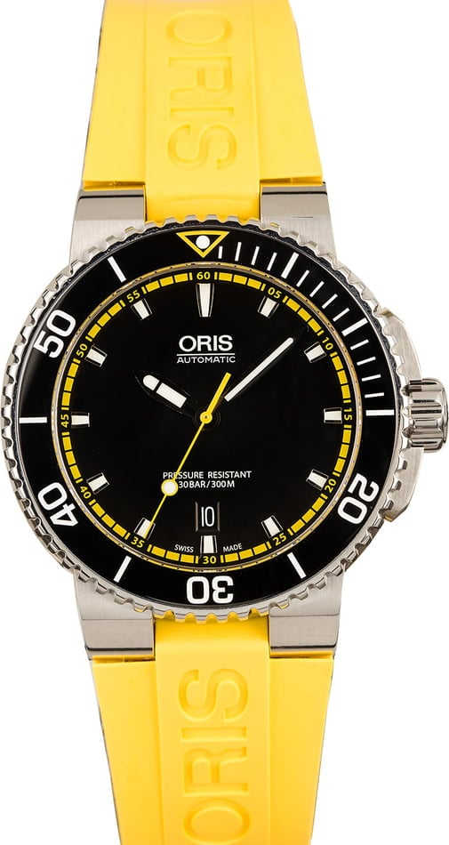 HandMade The Oris Aquis Date Automatic Black Dial