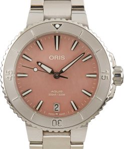 HandMade The Oris Aquis Date Pink Dial