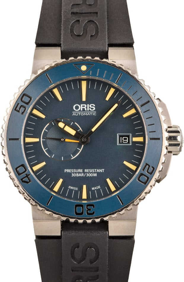 HandMade The Oris Aquis Maldives Limited Edition Titanium