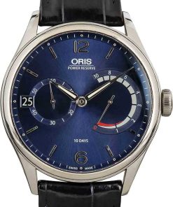 HandMade The Oris Artelier Calibre 111 Blue Dial & Leather Strap
