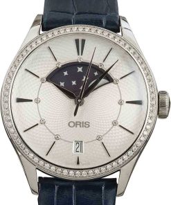 HandMade The Oris Artelier Grande Lune, Date Diamonds