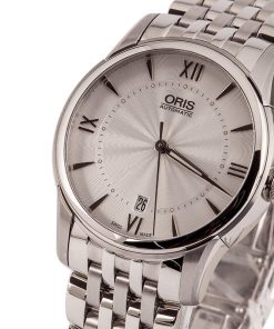 Alternative view of HandMade The Oris Artelier Date Silver Dial