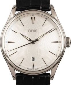 HandMade The Oris Artelier Date Stainless Steel Silver Dial