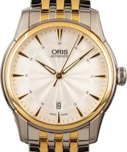 HandMade The Mens Oris Artelier Date Silver Dial