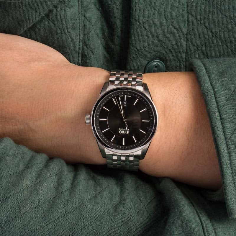 HandMade The Mens Oris Artix Date Black Dial - Image 5