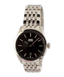 Alternative view of HandMade The Mens Oris Artix Date Black Dial