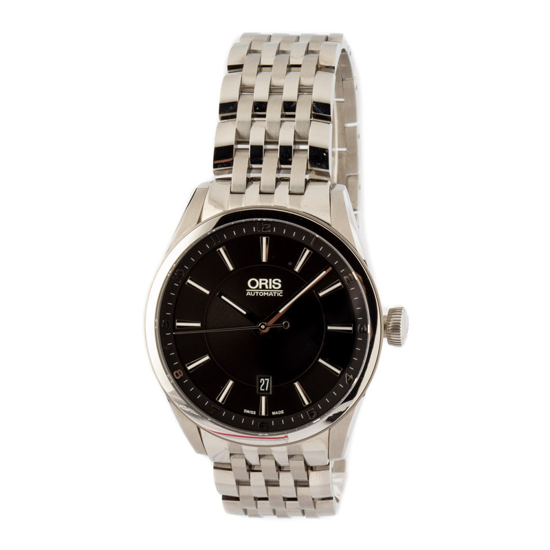 HandMade The Mens Oris Artix Date Black Dial - Image 2