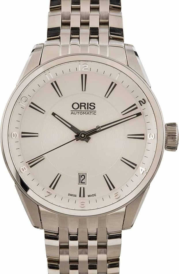 HandMade The Oris Artix Date Silver Dial