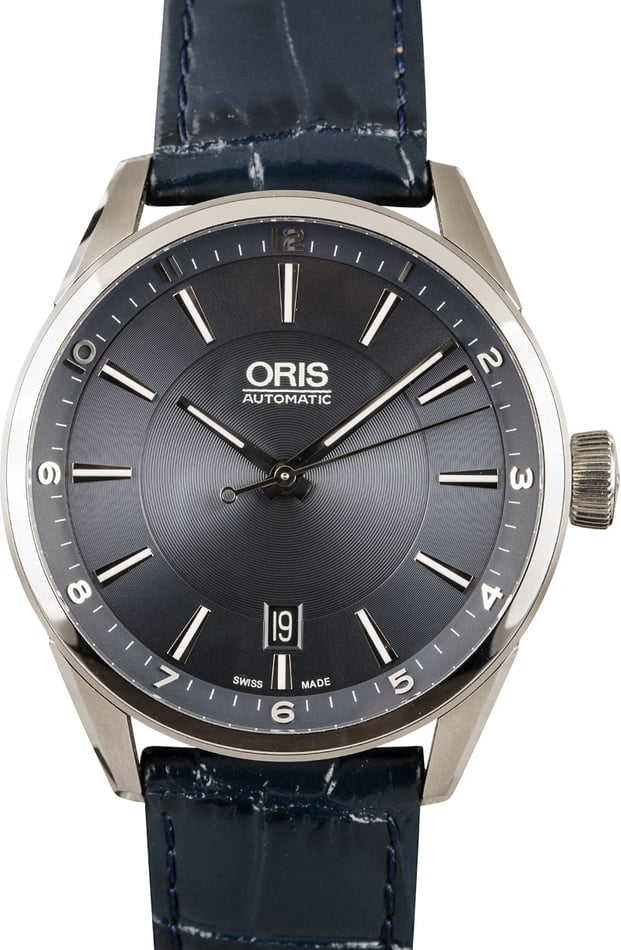 HandMade The Oris Artix Date Blue Dial
