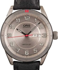 HandMade The Oris Artix GT Day Date Silver Arabic Dial