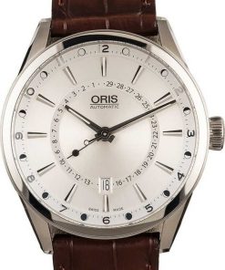 HandMade The Oris Artix Pointer Day Date Silver Dial