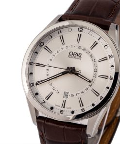 Alternative view of HandMade The Oris Artix Pointer Day Date Silver Dial