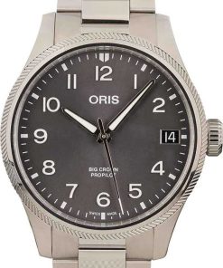 HandMade The Oris Big Crown ProPilot Big Date Grey Arabic Dial