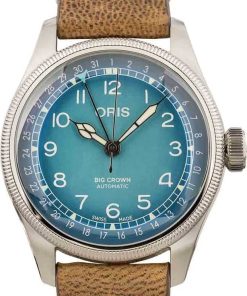 HandMade The Oris x Cervo Volante Big Crown Blue Dial