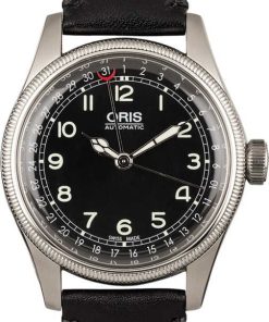 HandMade The Oris Big Crown Pointer Date Black Arabic Dial