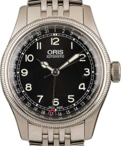 HandMade The Oris Big Crown Pointer Date Black Dial