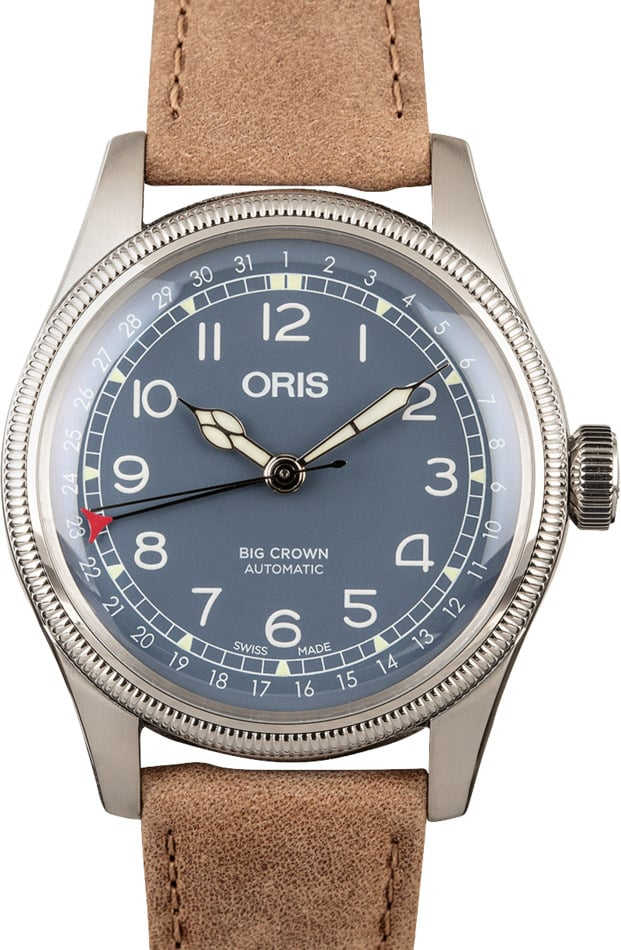 HandMade The Oris Big Crown Pointer Date Blue Dial
