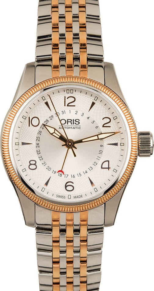 HandMade The Oris Big Crown Pointer Date Silver Dial